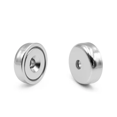 Neodymium پاٹ مقناطیس 60mm کپ مقناطیس مضبوط برتن مقناطیس تفصیل